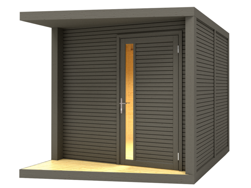 Abri de jardin NERIS Gris Anthracite – 237×297 cm – Image 3