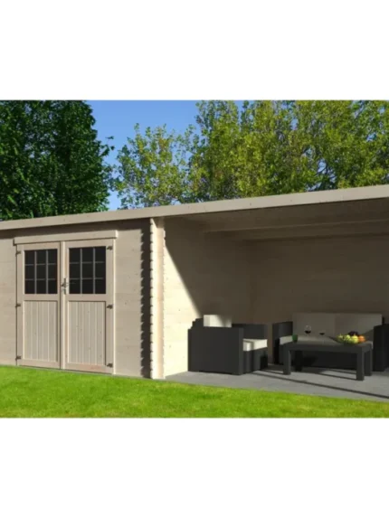 Abri de Jardin bois – 18,36 m2- Haut De Gamme – Prix usine – DESTOCKAGE